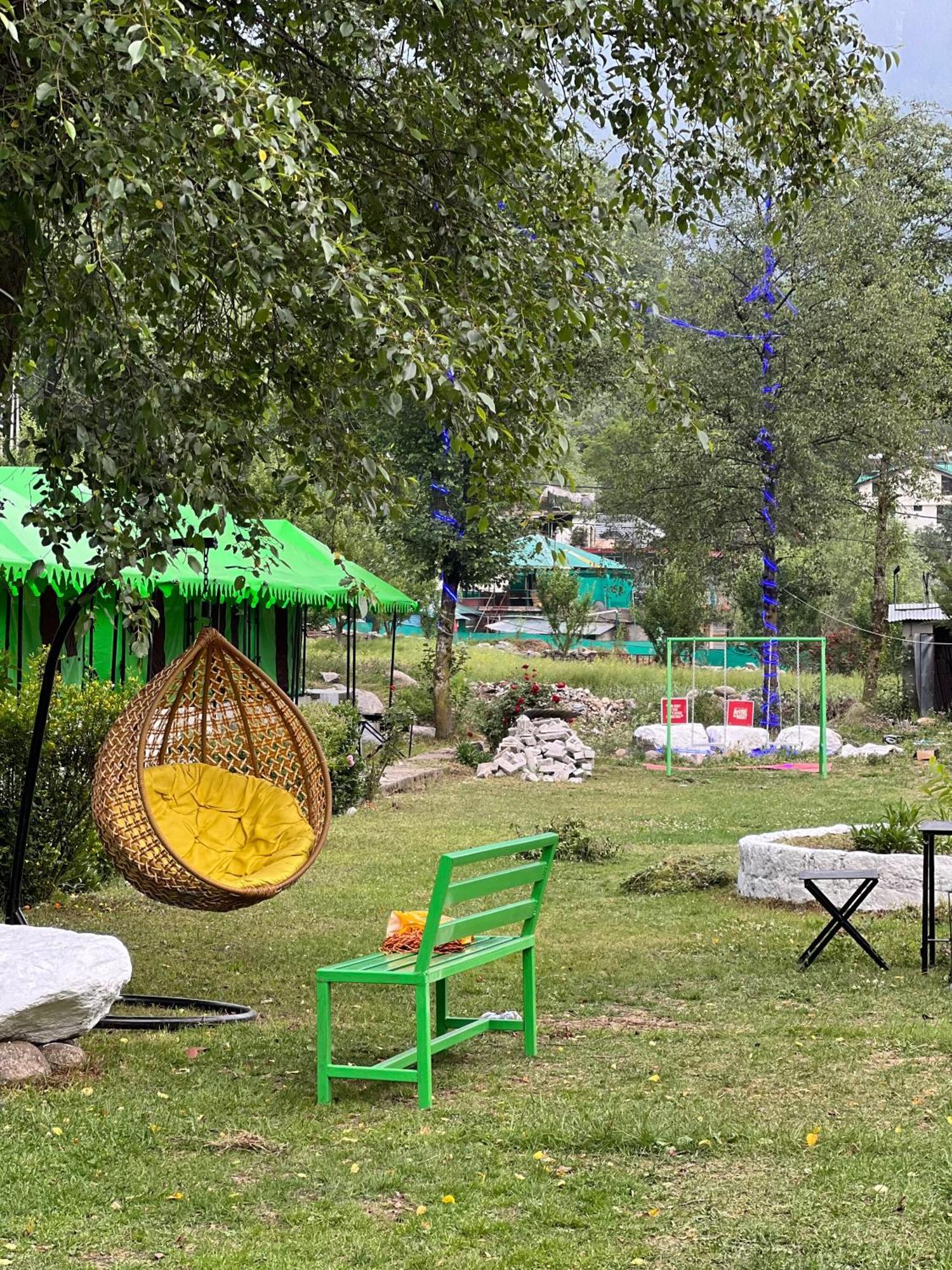 Himalayan Riverside Swiss Cottage Tents, Manali Kültér fotó